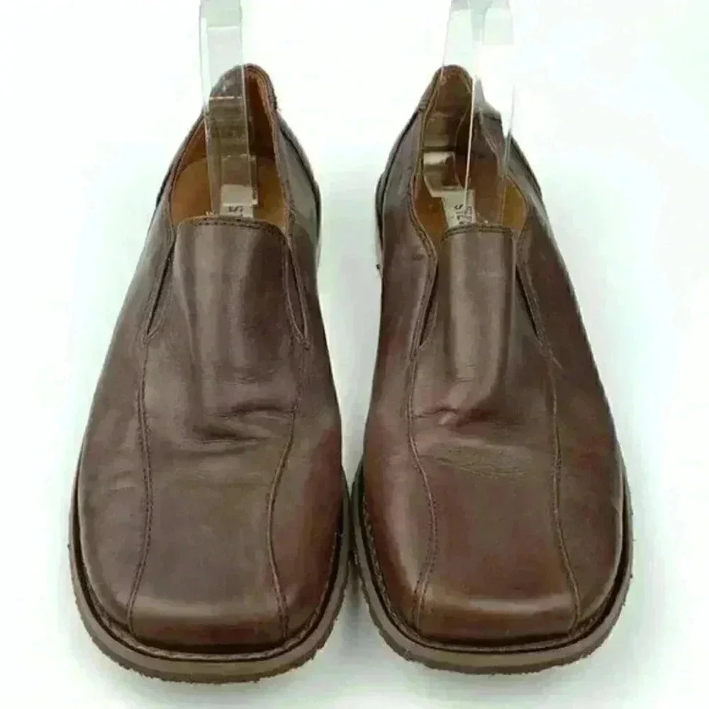Steve Madden men loafers 8.5 Mammbo brown leather